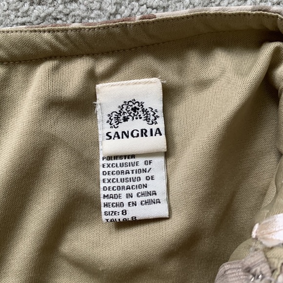 Sangria Beaded Halter Dress - Picture 4 of 9